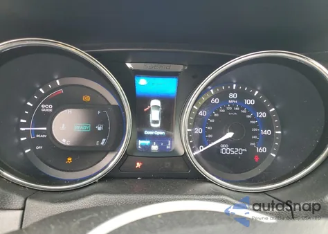2013 Hyundai Sonata Hybrid z USA, uszkodzony, nr VIN KMHEC4A43DA083294